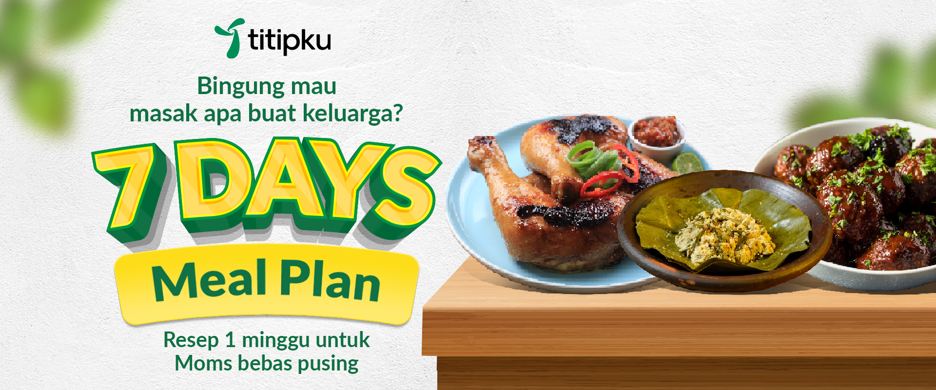 7 Days Meal 12 - 18 Mei 2022