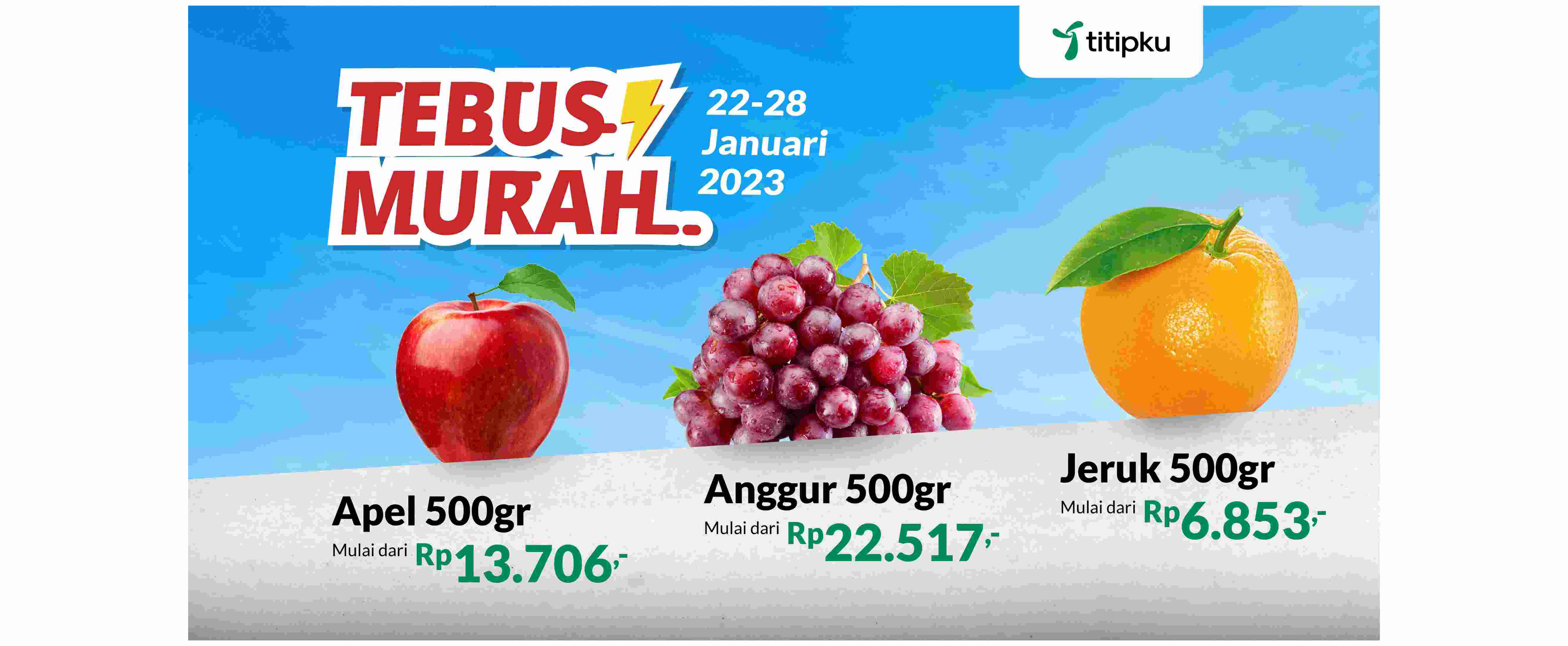 Tebus Murah 22 - 28 Januari 2023