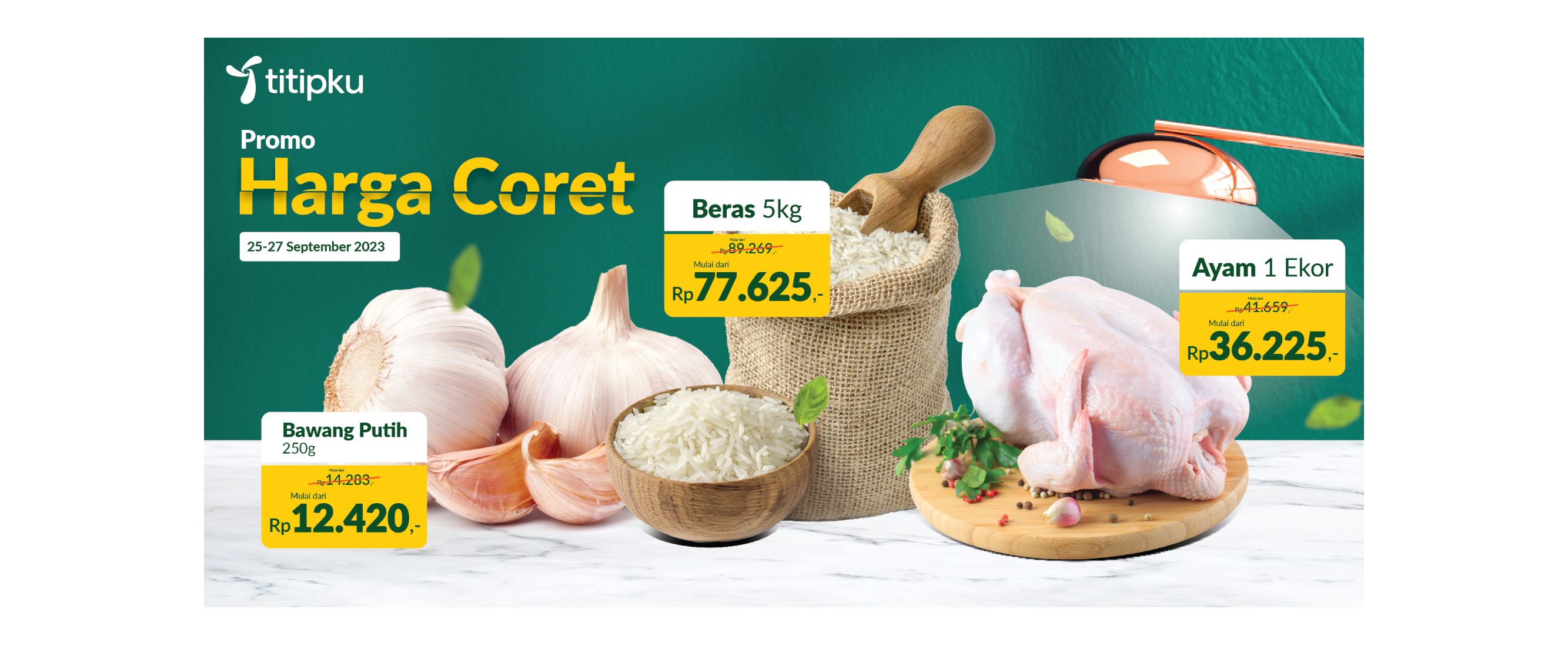 Promo Coret 25-27 September 2023
